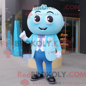 Disfraz de mascota Sky Blue...