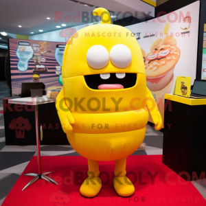 Mascotte de personnage de...