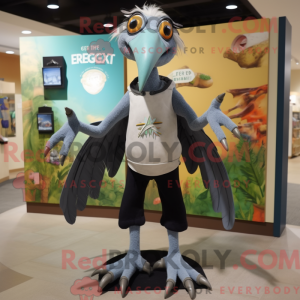 Grå Archaeopteryx máscara...