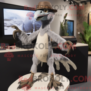 Grå Archaeopteryx máscara...