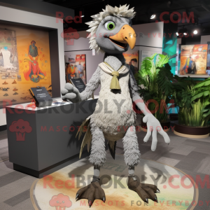 Grå Archaeopteryx máscara...