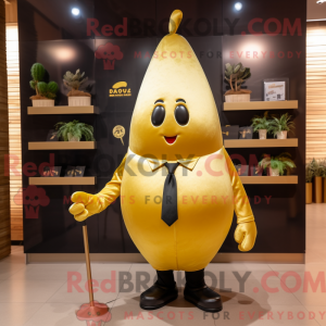 Gouden Peer mascottekostuum...