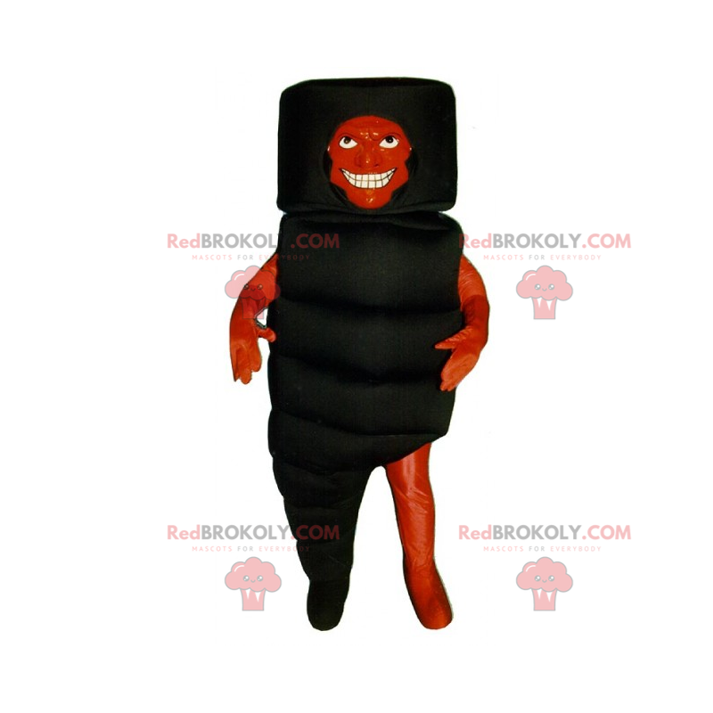 Mascotte de bonhomme vis - Redbrokoly.com