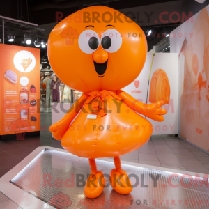 Oransje hjerteformede...
