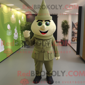 Postava maskota Olive Ice...