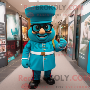 Teal British Royal Guard...