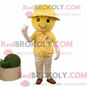 Mascotte de personnage de...