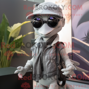 Gray Dimorphodon mascot...