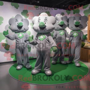 Grey Bunch Of Shamrocks...