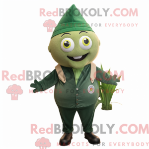 Olive Ray mascotte kostuum...