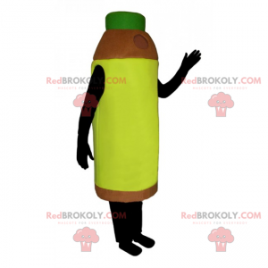 Bottle mascot - Redbrokoly.com