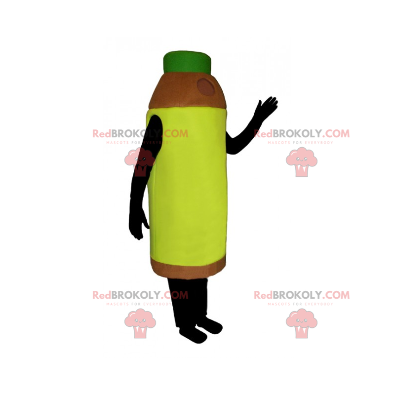 Bottle mascot - Redbrokoly.com