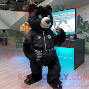 Figura de máscara de urso...