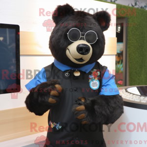 Figura de máscara de urso...