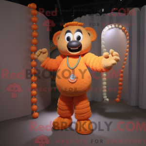 Oranje armband mascotte...