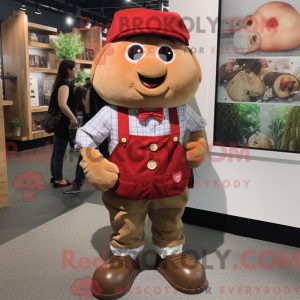 Red Potato maskot...