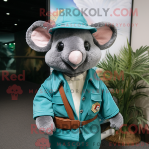 Postava maskota Teal...
