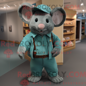 Blauwgroen Chinchilla...
