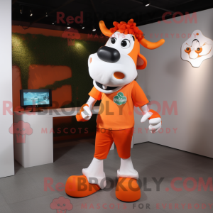 Figura de máscara de vaca...