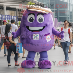 Postava maskota Purple Ice...