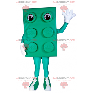 Mascotte di mattoncini Lego - Verde - Redbrokoly.com