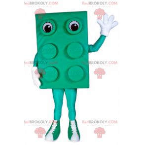 Mascotte de brique lego - Vert - Redbrokoly.com