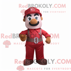 Rote Sanduhr Maskottchen...