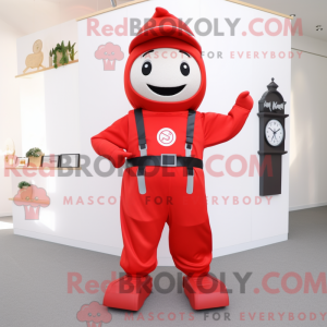 Costume mascotte de sablier...