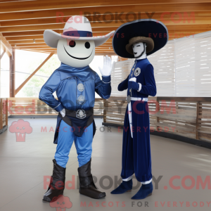 Navy Cowboy Maskottchen...