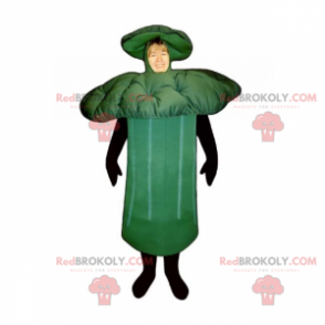 Mascote de brócolis - Redbrokoly.com