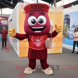 Postava maskota Maroon Pad...