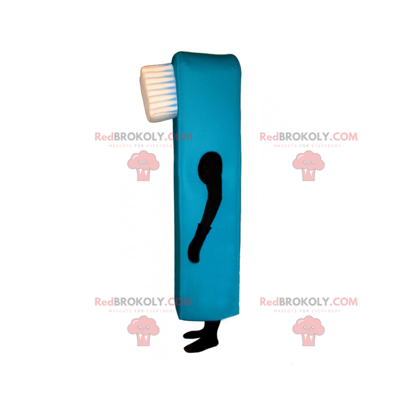 Mascote da escova de dentes - Redbrokoly.com