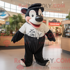 Disfraz de mascota orca...