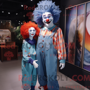 Blauwe clown...