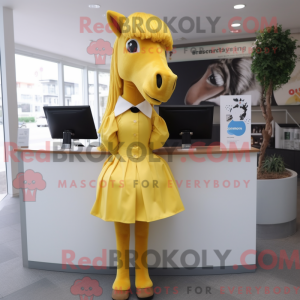 Disfraz de mascota caballo...