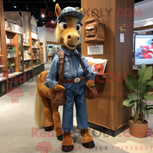 Rust Mare maskotdraktfigur...
