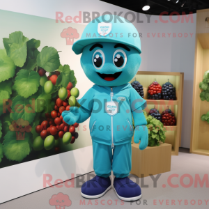 Costume mascotte de raisin...