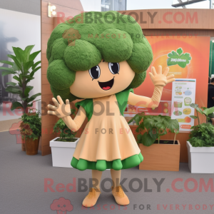 Tan Broccoli mascotte...