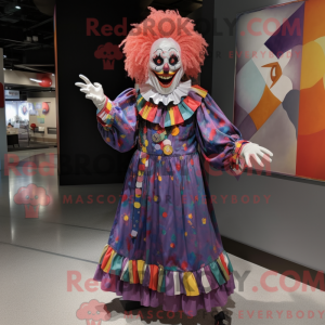 Evil Clown-maskotdraktfigur...