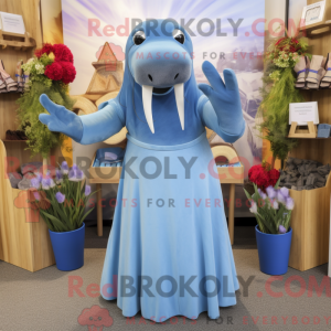 Costume mascotte de morse...