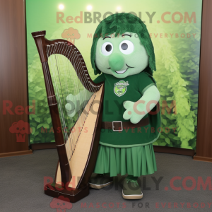 Forest Green Celtic Harpe...