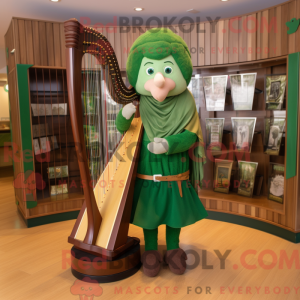 Forest Green Celtic Harpe...