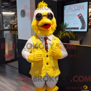 Personaggio mascotte gallo...