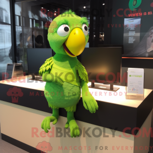 Disfraz de mascota loro...