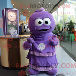 Lavendel armbåndsur maskot...