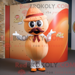 Peach Falafel maskot...