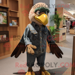 Olive Haast S Eagle mascot...