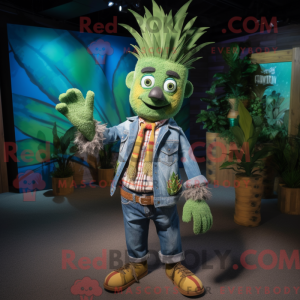 Green Pineapple mascot...