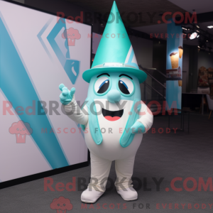 Personaggio mascotte cono...