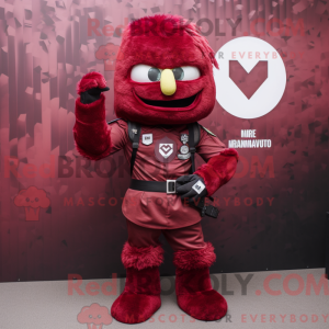 Disfraz de mascota Maroon...